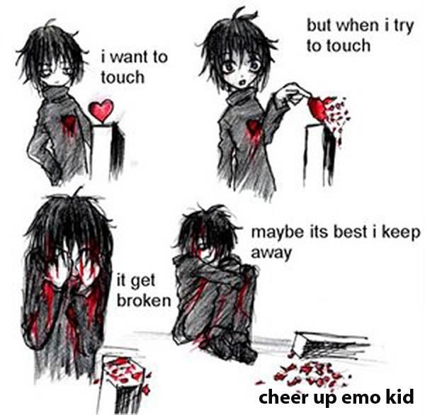 emo guys cartoon pictures. emo heartbroken cartoons. emo