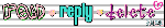 read reply delete