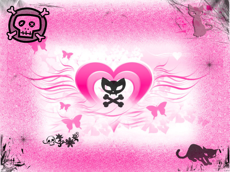 Emo Friendster Wallpaper. (Backgrounds » Emo » pink
