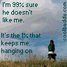 99% love like 1%