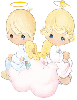 boy and girl angels
