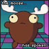 The moose...has spoken!