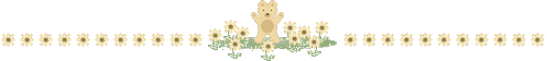 bear and flower