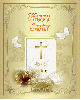 Happy Easter - Cross Scroll