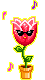Dancing Flower With Sunglasses