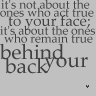 Behind Your Back