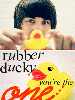 Alex and his rubber ducky :D