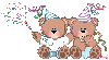 Cute Party Teddy Bears