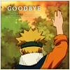 Naruto saying Goodbye