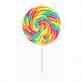 Big rainbow Lollypop