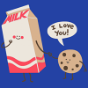 milk and cookie love