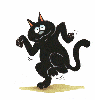 dancing kitty cat