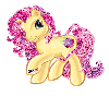 Yellow Princess Pony