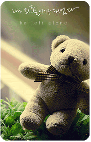 lonely teddy bear
