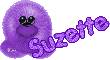 Purple Fuzzy Suzette