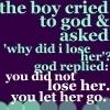 he cried to god
