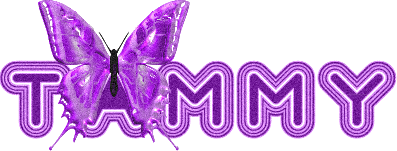 Tammy purple butterfly