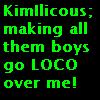 kimlicious; loco