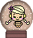 lil girl in a snow globe