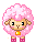 mini pink sheep