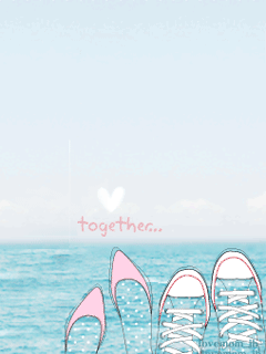 together lovers feet