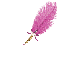 Bria - Feather Pen Dark Pink