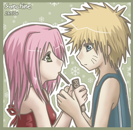 Naruto and Sakura