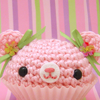 Pink Yarned Cupcake