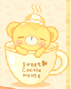 cute - bear tea cup