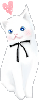 white kitty