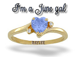 BAYLEE birthstone ring