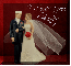 Wedding Bride & Naval Groom- I Love You Hunter