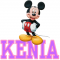 Kenia - Mickey Mouse