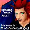 spelling with axel