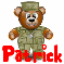 Military Soldier Teddy Bear- Patrick
