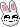 Bunny Emoticon #3