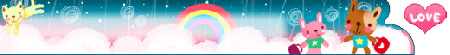 lOv caT playing on the rainbow