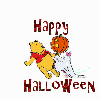 Pooh & Piglet- Happy Halloween