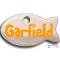 Fish Shaped Cat Tag- Garfield