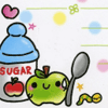 apple and sugar