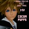 Sora's Cocoa Puffs