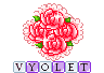 Blinkie- Vyolet (roses)