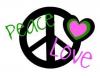 peace and love