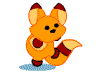 dancing fox