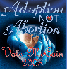 Adoption NOT Abortion