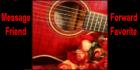 Red Guitar & Roses