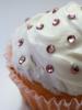 cute pink diamonds cupcake