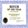 bitch of tha year!!