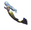 swimming mermaid