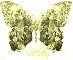 glitter yellow butterfly bailey